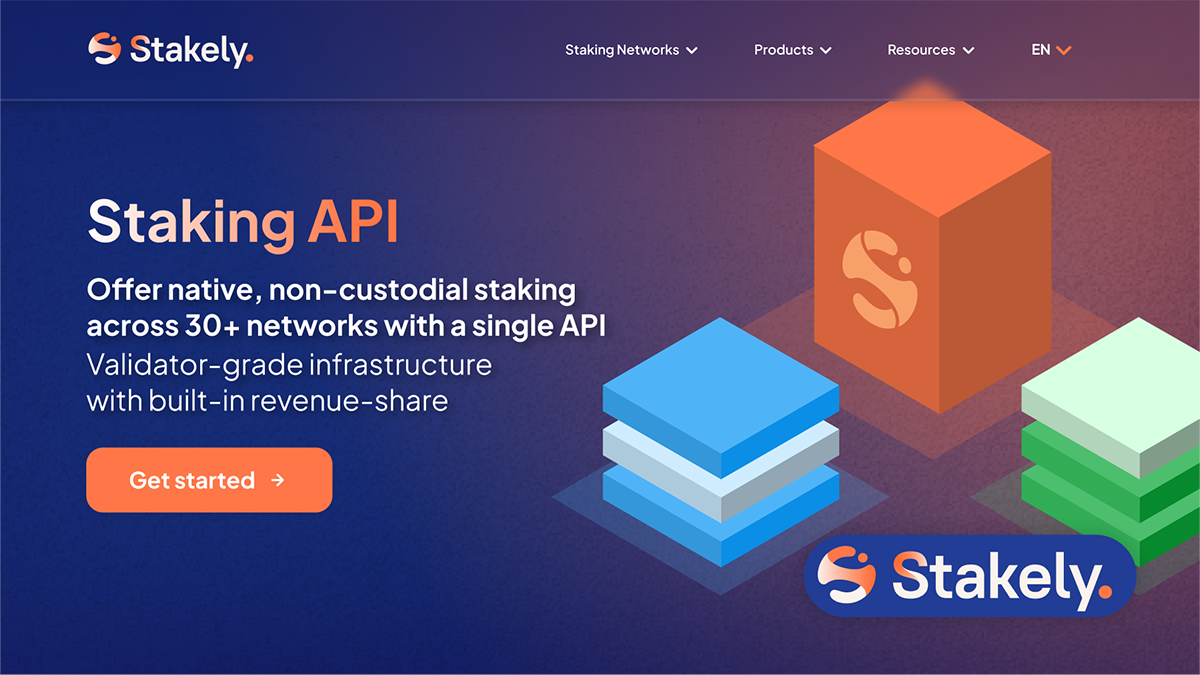 Stakely Staking API - Seamless Staking Integration