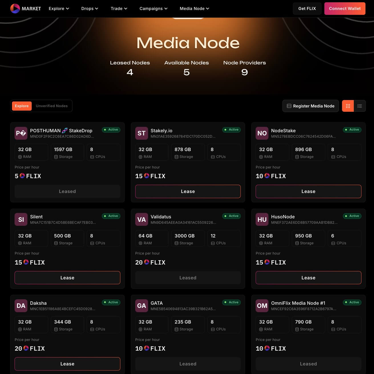 Benefits of joining the OmniFlix Media Node with Stakely