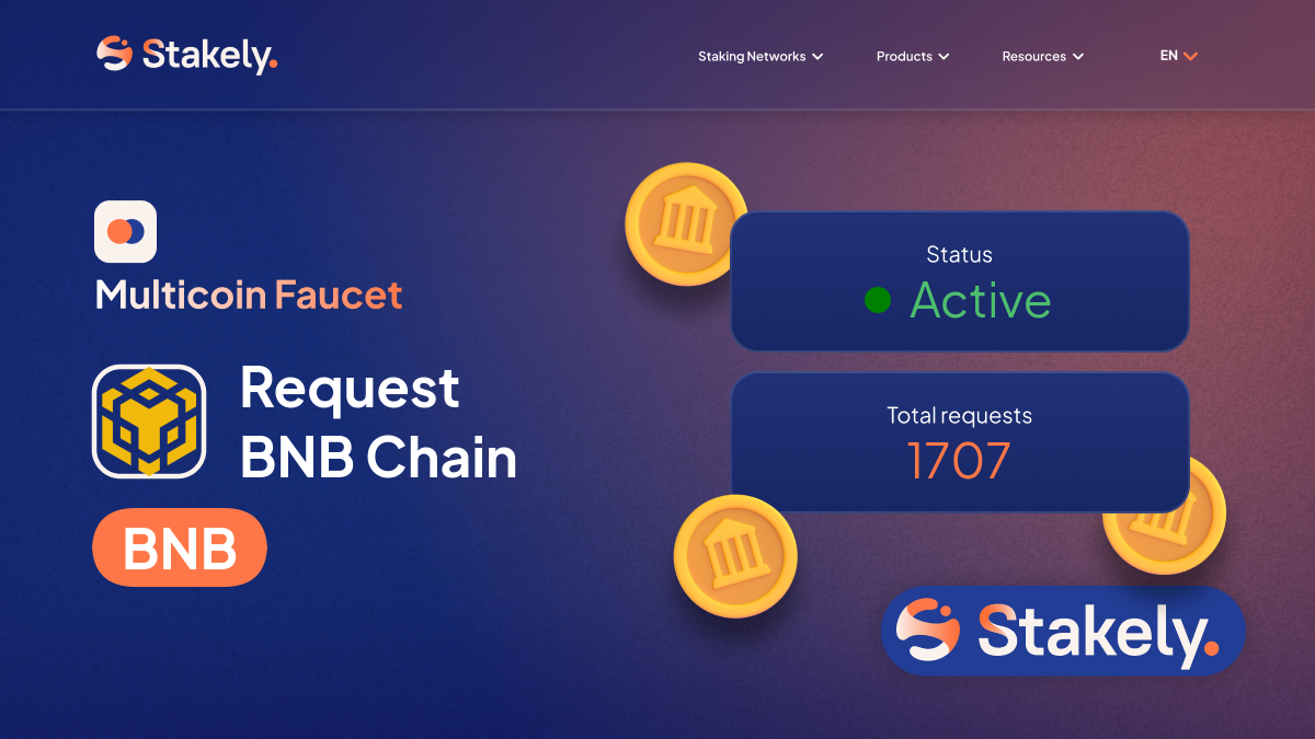 BNB Chain Mainnet Faucet - by Stakely