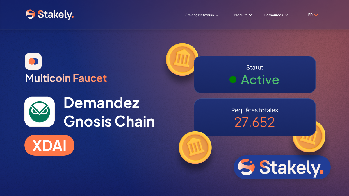 Faucet de Gnosis Chain Mainnet - Stakely