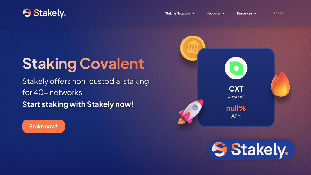 Covalent Staking - Elevate your staking strategy with Stakely