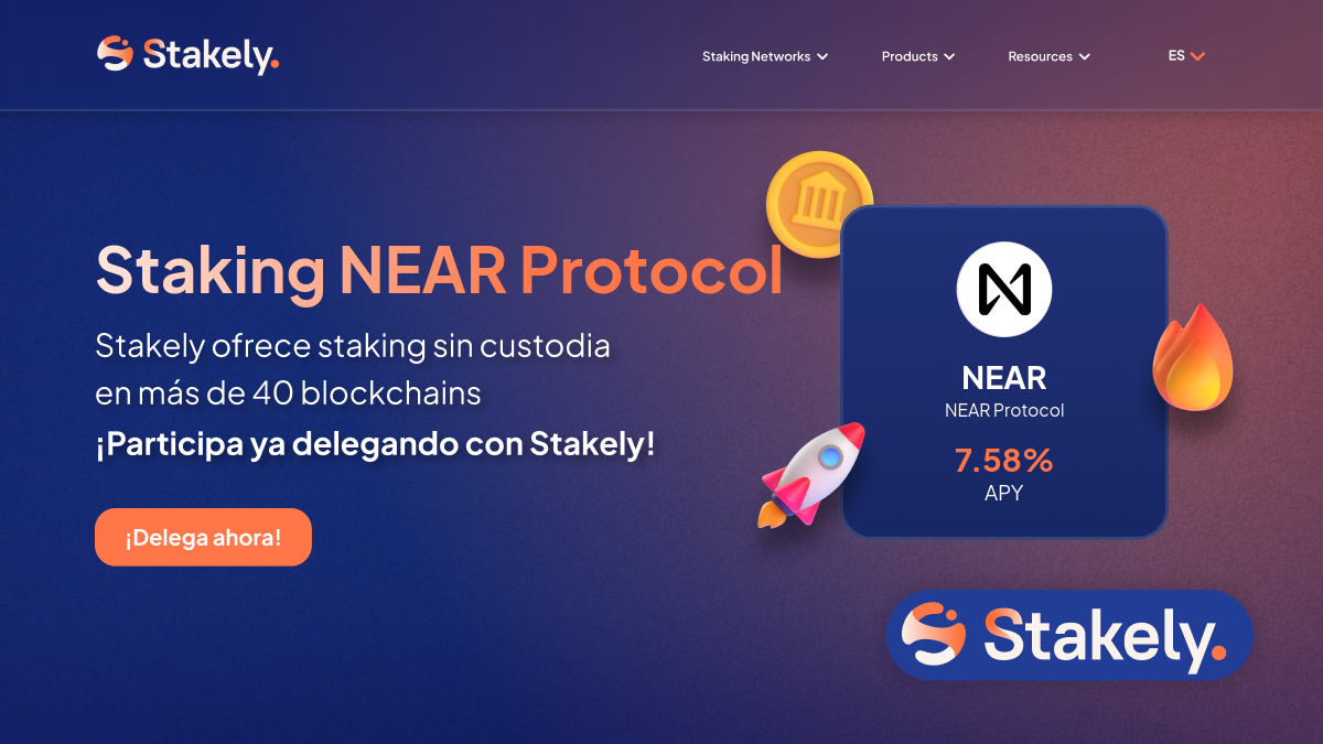 NEAR Protocol Staking - Mejora tu estrategia de staking con Stakely