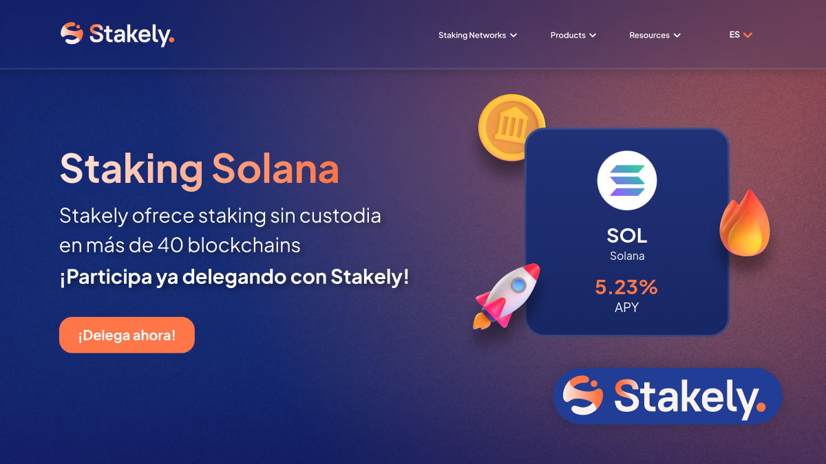 Solana Staking Tutorial Tutorial de staking de Solana con https://img.stakely.io/staking ...